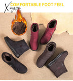 Xajzpa - Ladies Boots New Winter Shoes Ladies Snow With Plush Botas Mujer Waterproof Xl 43 Women
