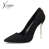 Xajzpa - Ladies High Heels Women Shoes Pumps Heel Stiletto Sexy Wedding Woman 2023 Black Red