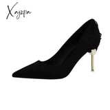 Xajzpa - Ladies High Heels Women Shoes Pumps Heel Stiletto Sexy Wedding Woman 2023 Black Red