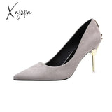 Xajzpa - Ladies High Heels Women Shoes Pumps Heel Stiletto Sexy Wedding Woman 2023 Black Red