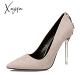 Xajzpa - Ladies High Heels Women Shoes Pumps Heel Stiletto Sexy Wedding Woman 2023 Black Red