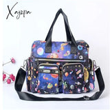 Xajzpa - Ladies Messenger Bag Casual Handbag Shoulder Large Capacity Waterproof Tote Flower Printed