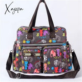 Xajzpa - Ladies Messenger Bag Casual Handbag Shoulder Large Capacity Waterproof Tote Flower Printed