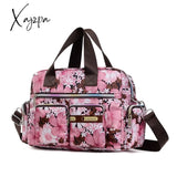 Xajzpa - Ladies Messenger Bag Casual Handbag Shoulder Large Capacity Waterproof Tote Flower Printed