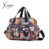 Xajzpa - Ladies Messenger Bag Casual Handbag Shoulder Large Capacity Waterproof Tote Flower Printed