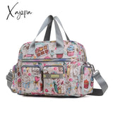 Xajzpa - Ladies Messenger Bag Casual Handbag Shoulder Large Capacity Waterproof Tote Flower Printed