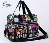 Xajzpa - Ladies Messenger Bag Casual Handbag Shoulder Large Capacity Waterproof Tote Flower Printed