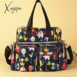 Xajzpa - Ladies Messenger Bag Casual Handbag Shoulder Large Capacity Waterproof Tote Flower Printed