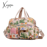 Xajzpa - Ladies Messenger Bag Casual Handbag Shoulder Large Capacity Waterproof Tote Flower Printed