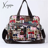 Xajzpa - Ladies Messenger Bag Casual Handbag Shoulder Large Capacity Waterproof Tote Flower Printed