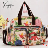 Xajzpa - Ladies Messenger Bag Casual Handbag Shoulder Large Capacity Waterproof Tote Flower Printed