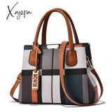 Xajzpa - Ladies Quality Leather Letter Shoulder Bags For Women Luxury Handbags Designer Fashion