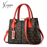 Xajzpa - Ladies Quality Leather Letter Shoulder Bags For Women Luxury Handbags Designer Fashion