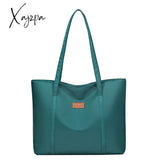 Xajzpa - Laptop Bag Waterproof Lightweight Tote Bag For Women Nylon Briefcase Computer Work Shoulder Handbag Waterproof Nylon Shoulder Ba