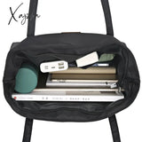 Xajzpa - Laptop Bag Waterproof Lightweight Tote For Women Nylon Briefcase Computer Work Shoulder