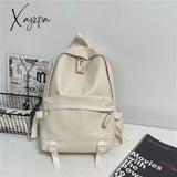 Xajzpa - Large Backpack Women Leather Rucksack Women’s Knapsack Travel Backpacks Shoulder School