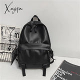 Xajzpa - Large Backpack Women Leather Rucksack Women’s Knapsack Travel Backpacks Shoulder School