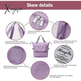 Xajzpa - Large Capacity Folding Travel Bags Waterproof Luggage Tote Handbag Duffle Bag Yoga Sport