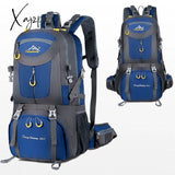 Xajzpa - Large Capacity Outdoor Adventure Backpack Waterproof Perfect For Hiking Cycling Camping &