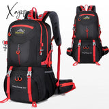 Xajzpa - Large Capacity Outdoor Adventure Backpack Waterproof Perfect For Hiking Cycling Camping &