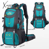 Xajzpa - Large Capacity Outdoor Adventure Backpack Waterproof Perfect For Hiking Cycling Camping &