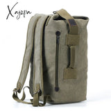 Xajzpa - Large Capacity Rucksack Man Travel Bag Mountaineering Backpack Male Luggage Canvas Bucket