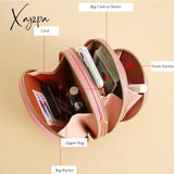 Xajzpa - Leather Crossbody Bags For Women Mobile Phone Bag Fashion Mini Shoulder Credit Card Holder