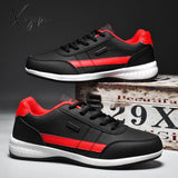 Xajzpa - Leather Men’s Sneakers Lightweight Breathable Shoes Men Comfortable Walking White Male