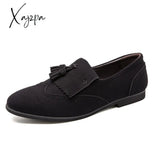 Xajzpa - Loafers Men Shoes Faux Suede Solid Color Fashion Business Casual Wedding Party Classic