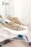 Xajzpa - Love You A Latte Slip On Sneakers Flats