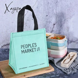 Xajzpa - Lunch Bag Insulated Cold Simplicity Picnic Carry Case Thermal Portable Box Bento Pouch