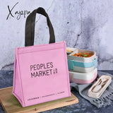 Xajzpa - Lunch Bag Insulated Cold Simplicity Picnic Carry Case Thermal Portable Box Bento Pouch