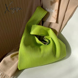 Xajzpa - Luxury Brand Designer Handbags And Purses Casual Small Hobos Tote Bag 2023 Spring Solid Pu
