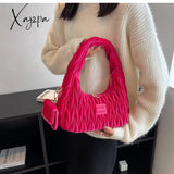 Xajzpa - Luxury Brand Nylon Hobos Shoulder Bag For Women Handbag Clutch Purses New Designer Evening