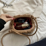 Xajzpa - Luxury Brand Shoulder Bag For Women Fashion Embroidered Thread Messenger Cute Purse