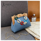 Xajzpa - Luxury Designer Acrylic Chain Women Shoulder Crossbody Bags Fashion Handbag Evening