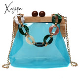 Xajzpa - Luxury Designer Acrylic Chain Women Shoulder Crossbody Bags Fashion Handbag Evening