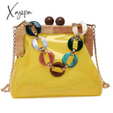 Xajzpa - Luxury Designer Acrylic Chain Women Shoulder Crossbody Bags Fashion Handbag Evening