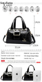 Xajzpa - Luxury Designer Handbag Brand Crossbody Bags For Women 2023 New Crocodile Pattern Leather