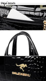 Xajzpa - Luxury Designer Handbag Brand Crossbody Bags For Women 2023 New Crocodile Pattern Leather