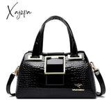 Xajzpa - Luxury Designer Handbag Brand Crossbody Bags For Women 2023 New Crocodile Pattern Leather