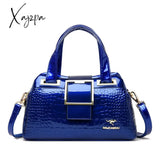 Xajzpa - Luxury Designer Handbag Brand Crossbody Bags For Women 2023 New Crocodile Pattern Leather