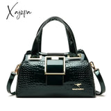 Xajzpa - Luxury Designer Handbag Brand Crossbody Bags For Women 2023 New Crocodile Pattern Leather