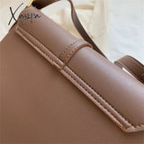 Xajzpa - Luxury Designer Handbags Purses Women Fashion Shoulder Bags High Quality Leather Crossbody