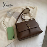 Xajzpa - Luxury Designer Handbags Purses Women Fashion Shoulder Bags High Quality Leather Crossbody