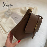 Xajzpa - Luxury Designer Handbags Purses Women Fashion Shoulder Bags High Quality Leather Crossbody