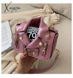 Xajzpa - Luxury Designer Small Tote Bag New Shoulder Bags For Women Fashion Jacket Shape Crossbody