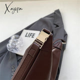 Xajzpa - Luxury Designer Women’s Hobos Bag High Quality Pu Leather Shoulder Crossbody Bags For
