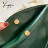 Xajzpa - Luxury Handbags For Women Pu Leather Banana Crossbody Bags 2023 Fashion Brand Designer