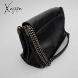 Xajzpa - Luxury Handbags Women Bags Designer Vintage Shoulder Bag New Chain Messenger Soft Flap